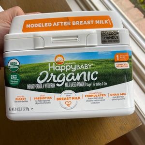 Happy baby organics sealed stage one